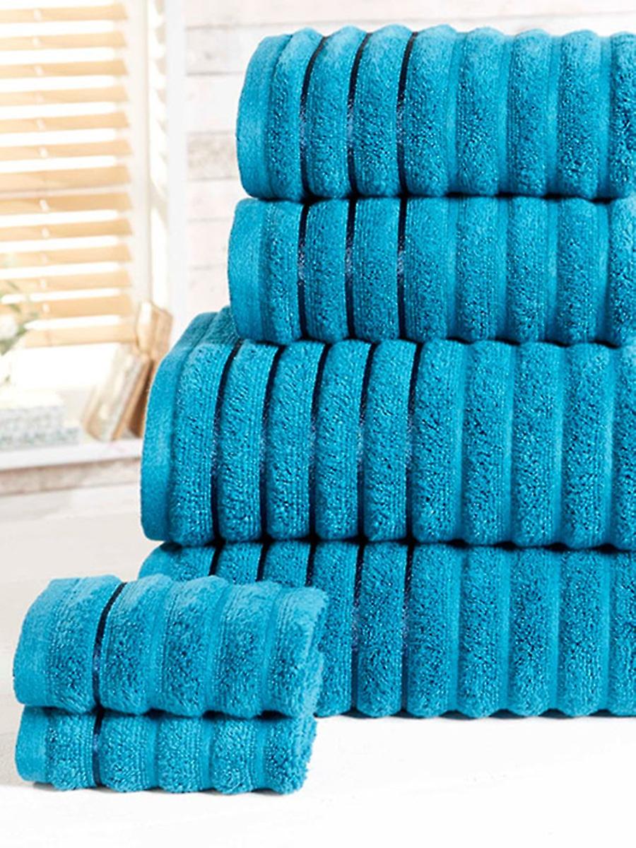 Gerippter 6-teiliger Handtuchballen