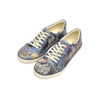Men Vegan Leather Black Sneakers Harry and Hedwig Harry Potter WB Men Sneakers