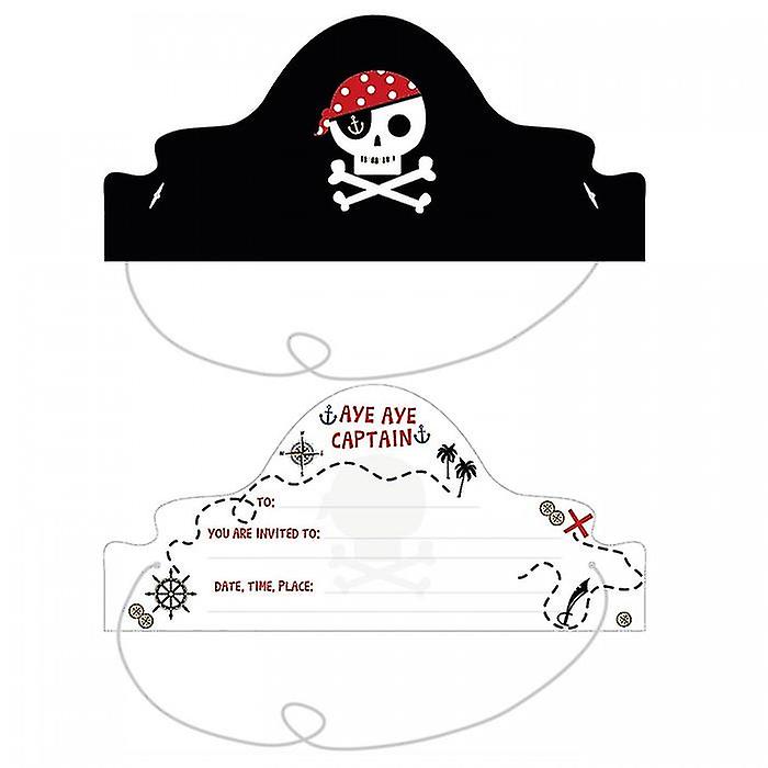 Amscan Treasure Island Invitations (Pack of 8)