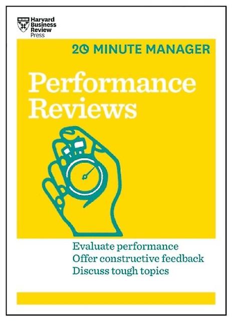 Performance Reviews Hbr 20minute Manager Series by Harvard Business Review Paperback Book
