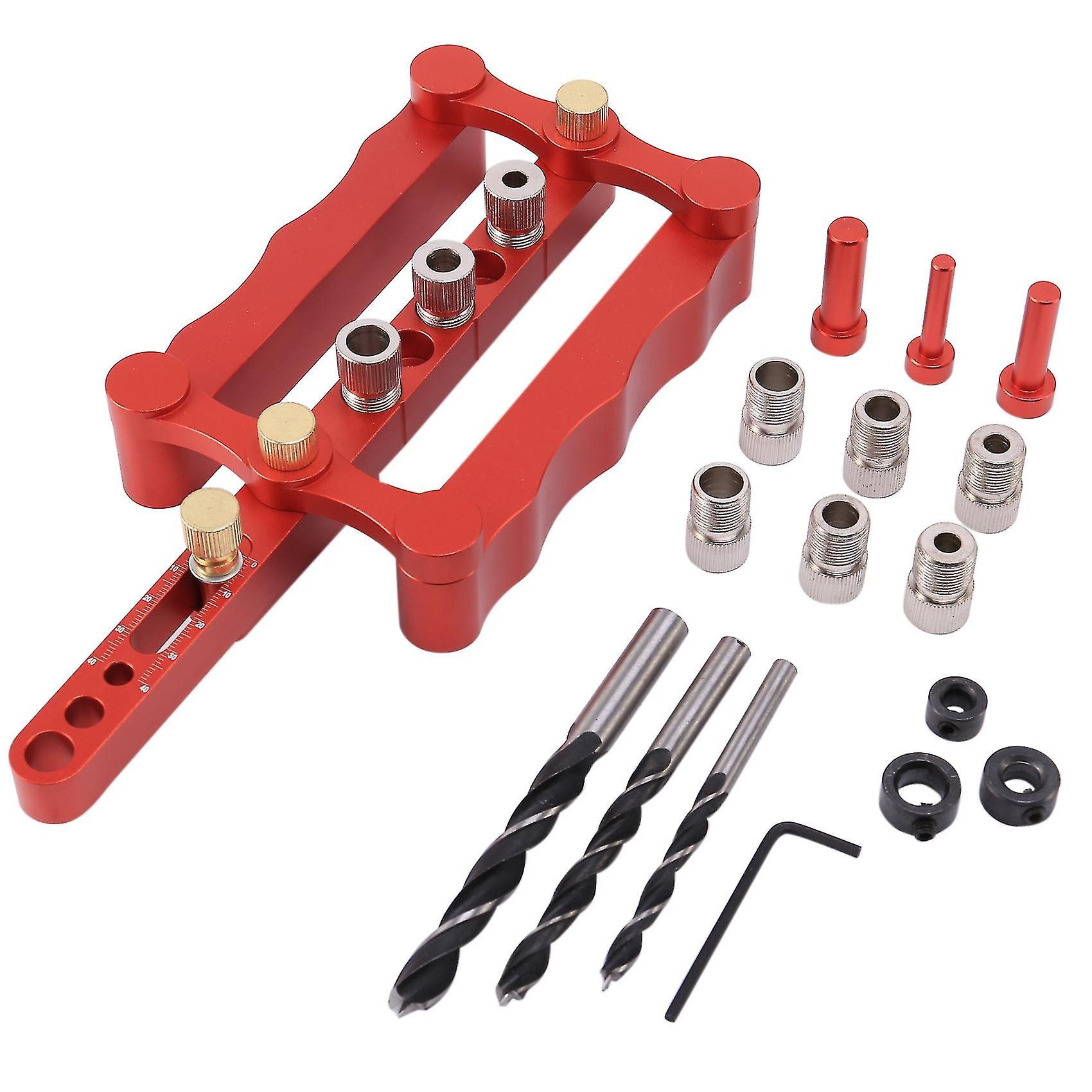 New Self Centering Dowelling Jig Metric Dowel 6/8/10mm Drilling Tools For Wood Working Woodworking