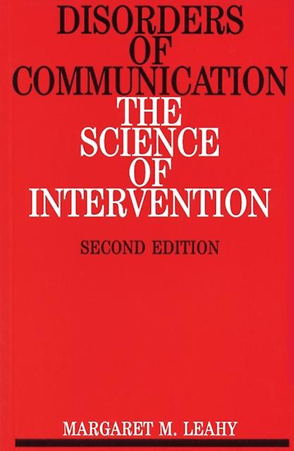 Disorders Of Communication by Leahy & Margaret M. Trinity College & Dublin Paperback