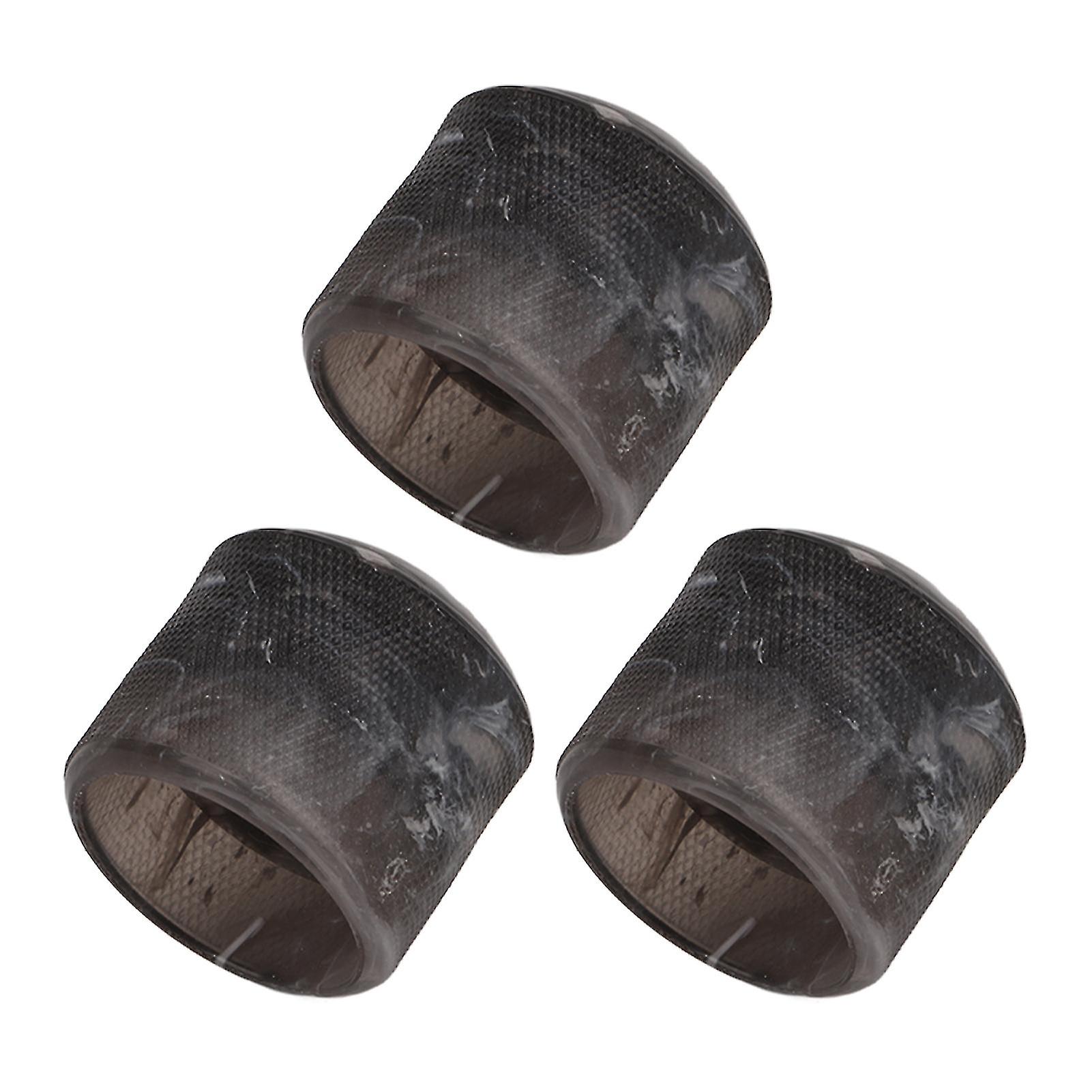 3Pcs Electric Guitar Knob String Potentiometer Controller Instrument Accessory Set Kit Black 