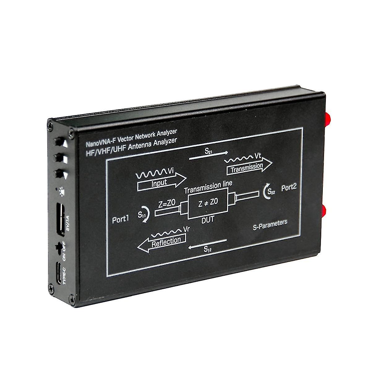 For -f V2 Vector Network Analyzer+rf Demo Kit 50khz-3ghz Antenna Analyzer Hf Vhf Uhf Vna 4.3 Inch 5