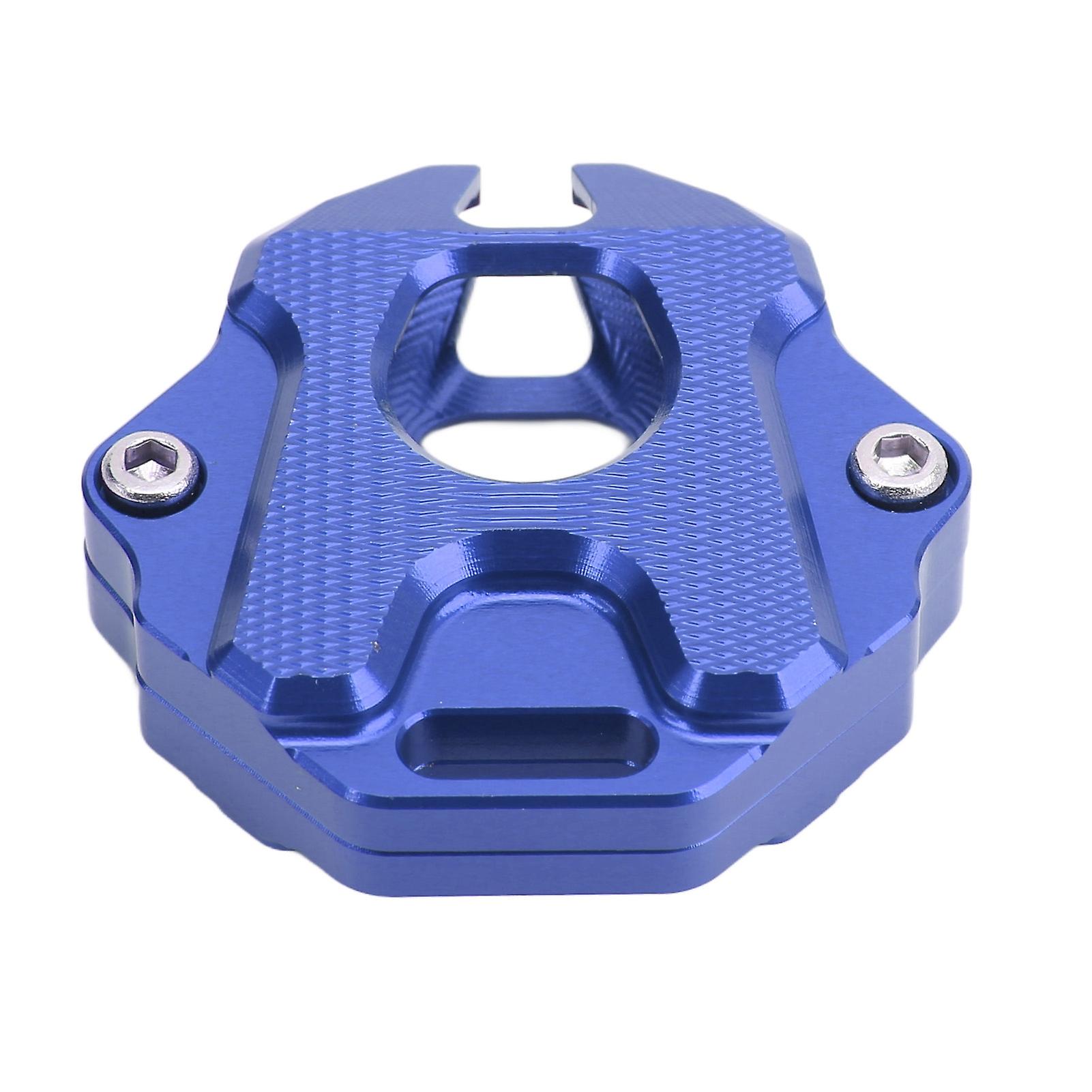 Motorcycle Key Shell CNC Metal Solid Stylish Perfect Fit Replacement for CB650R CBR650R 2020+(Blue )