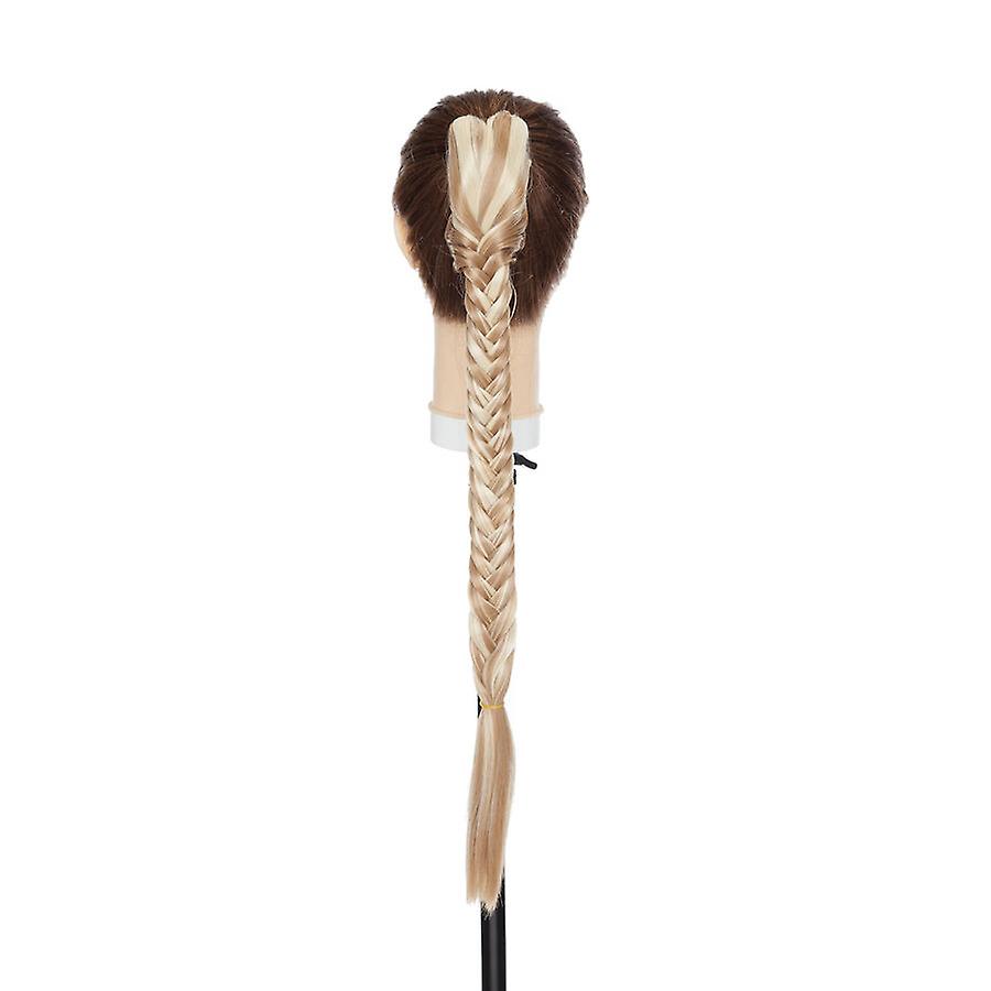 Plaited Fishtail Twist Braid Claw On Drawstring Clip In Ponytail Hair Extensions