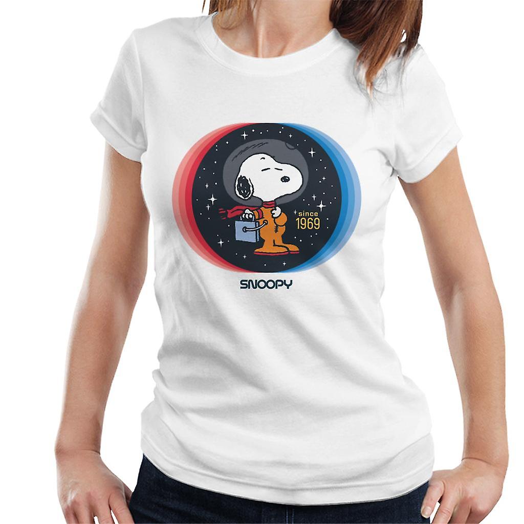 Peanuts Snoopy Space Explorer Since 1969 Women's T-Shirt