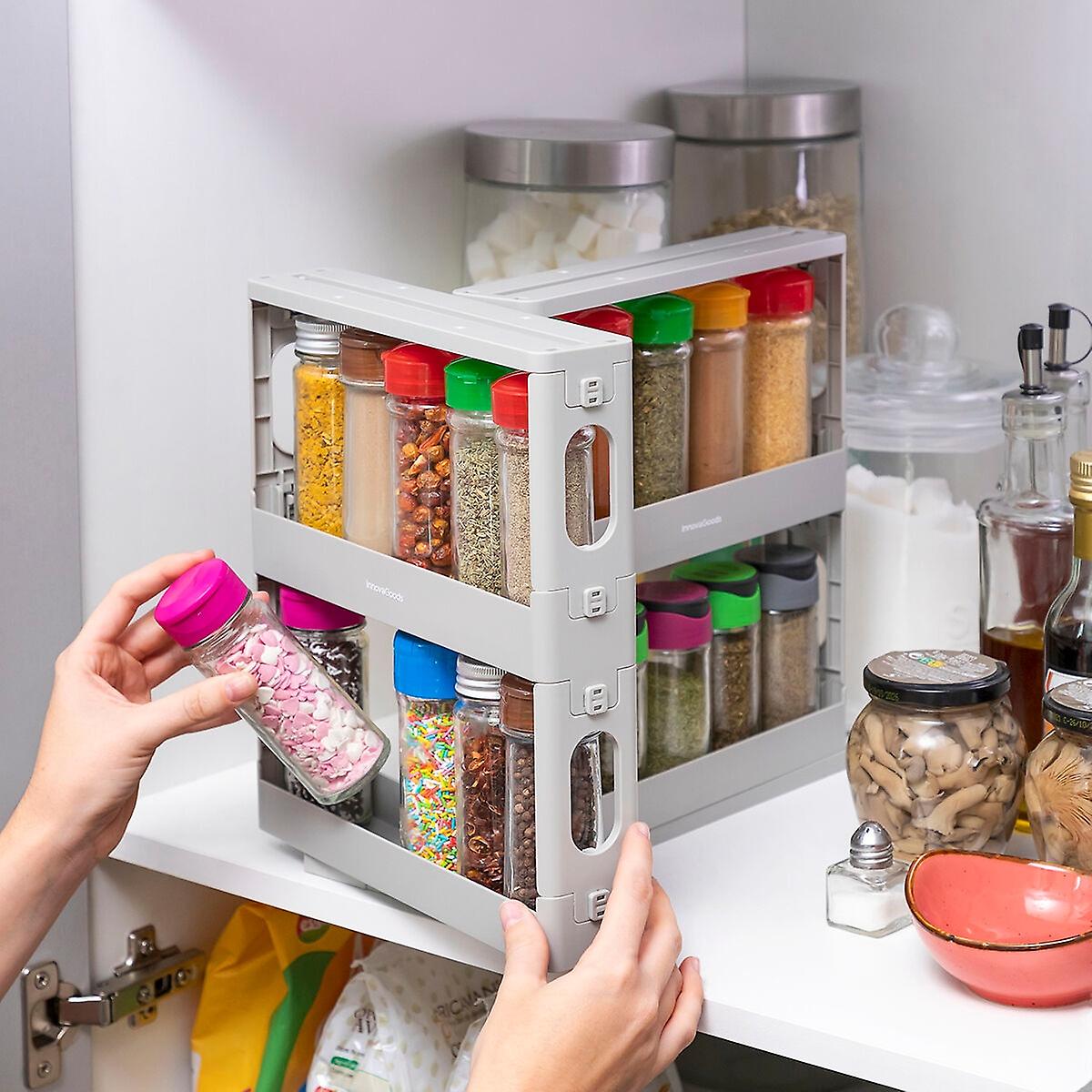 Sliding Spice Rack Swivel Rispick InnovaGoods