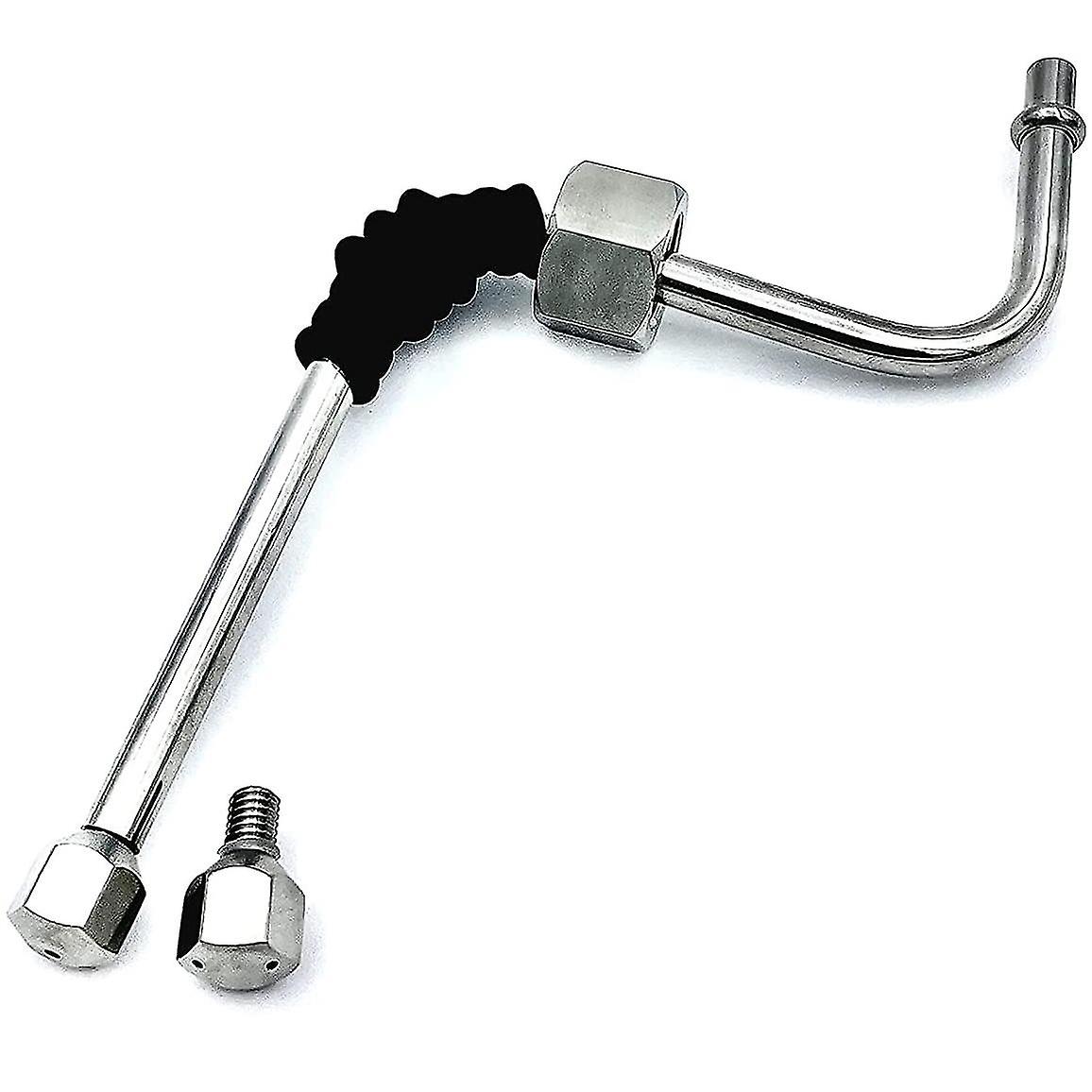 Steam Wand for EC680/EC685, Rancilio Coffee Machine, Upgrade with Additional 3 Hole Tip Steam Nozzl-eyzi