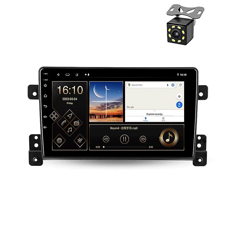 2Din Android 12 Car Multimedia Player For Suzuki Grand Vitara 3 2005-2015 Video Radio GPS Navigation
