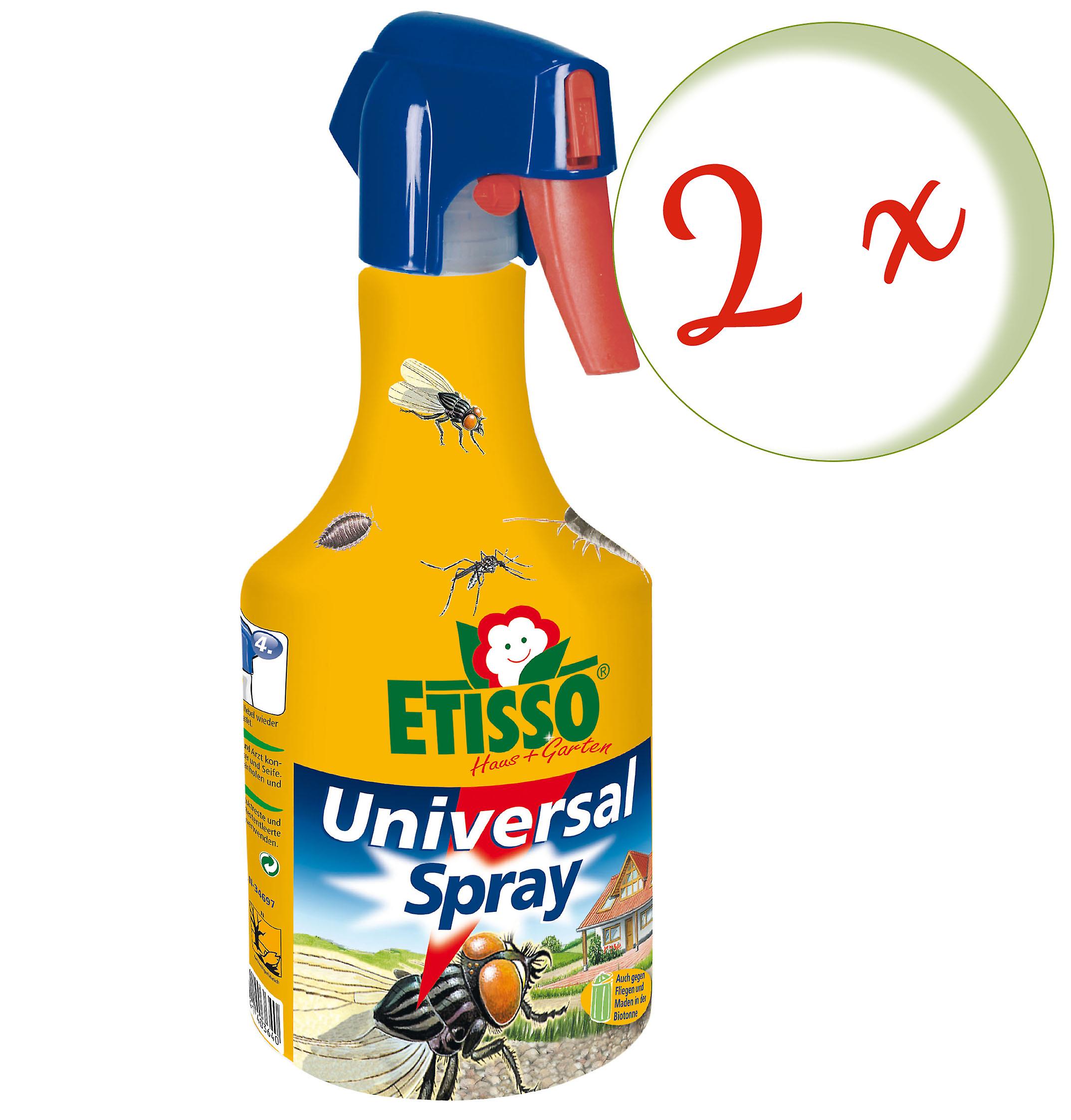 2 x ETISSO® Universal Spray, 500 ml - also against wasps