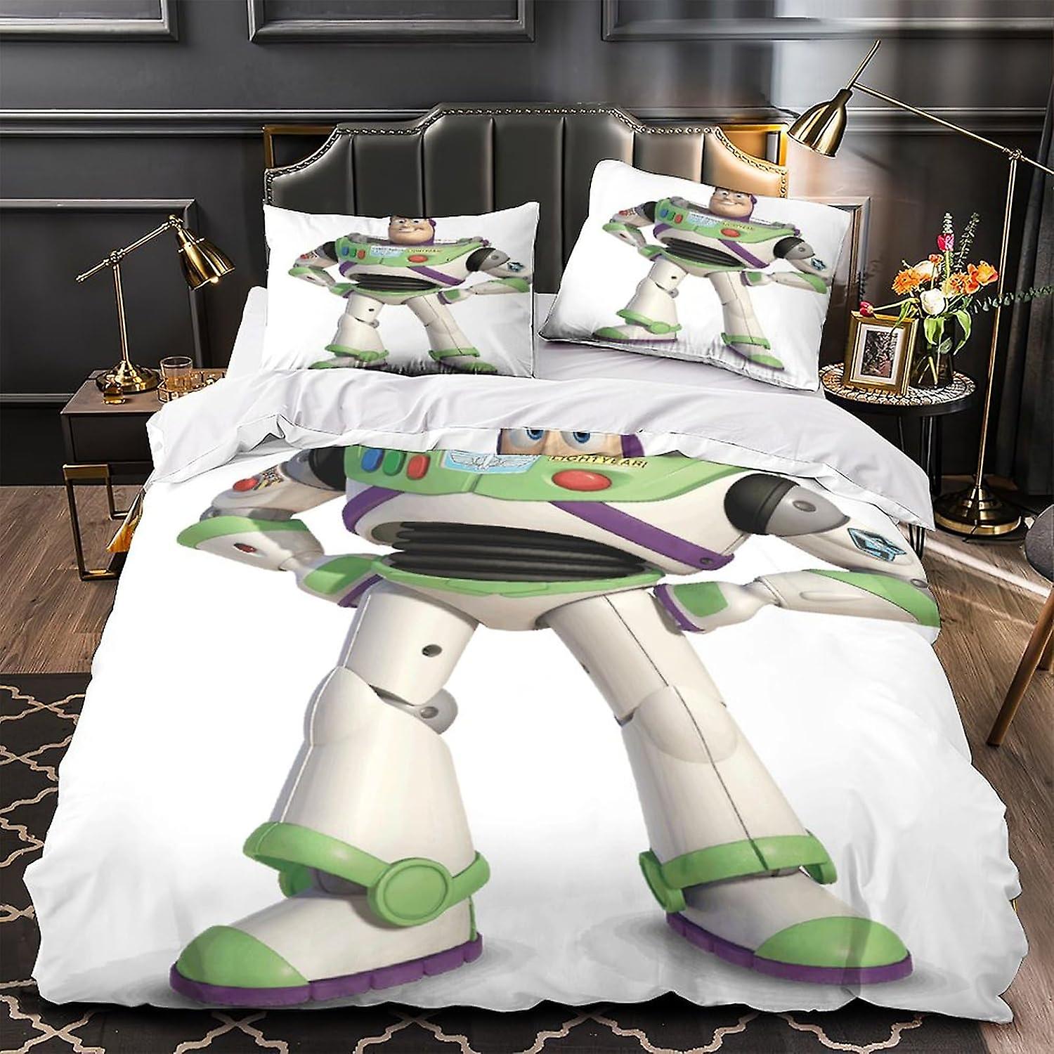 Buzz Lightyear Toy Story Double Duvet Cover HOUKIG Buzz Lightyear