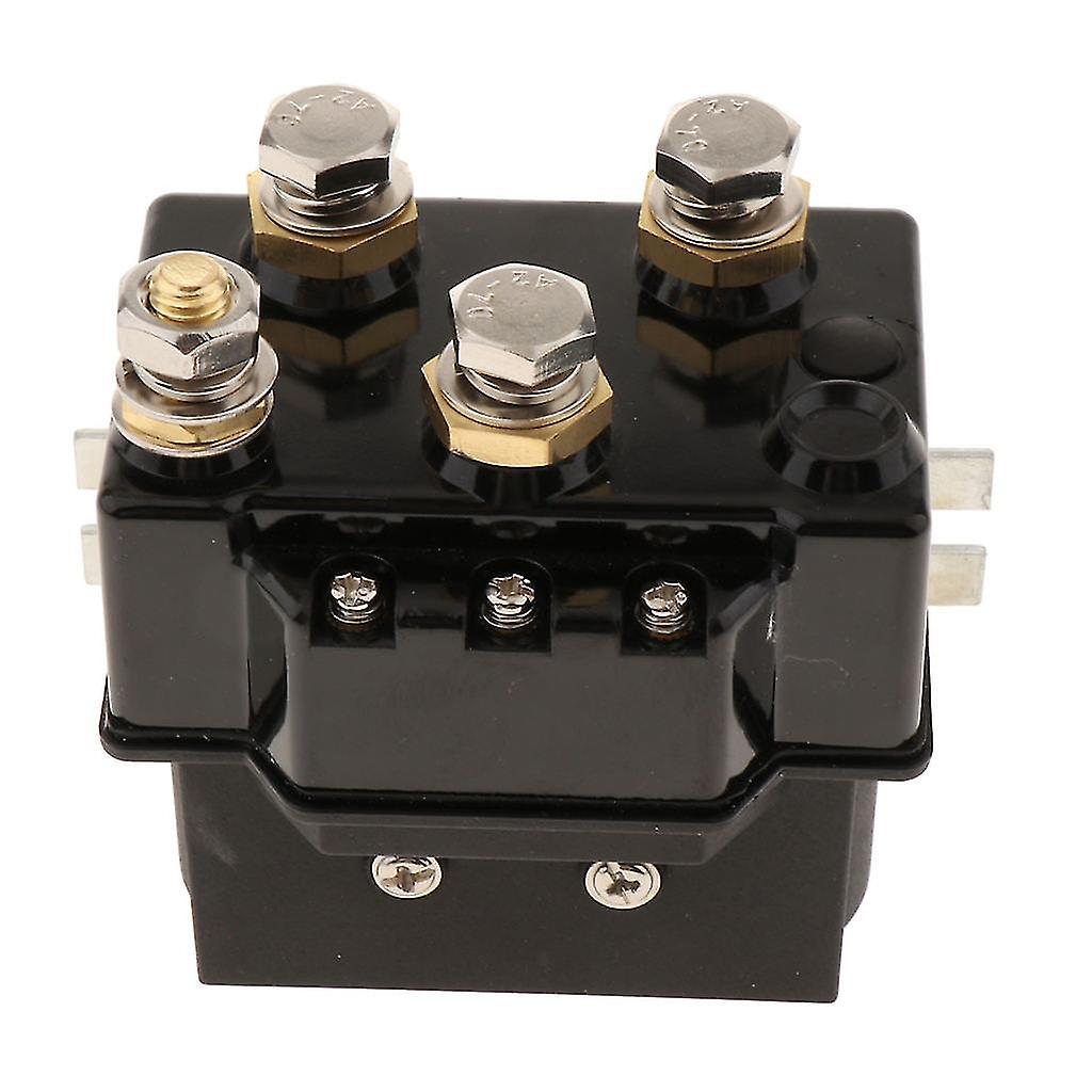 24V ATV Utv الملف اللولبي تتابع ونش المقاول ، ونش الملف اللولبي للمركبات 4x4 ونش ، ملحقات ونش كهربائي