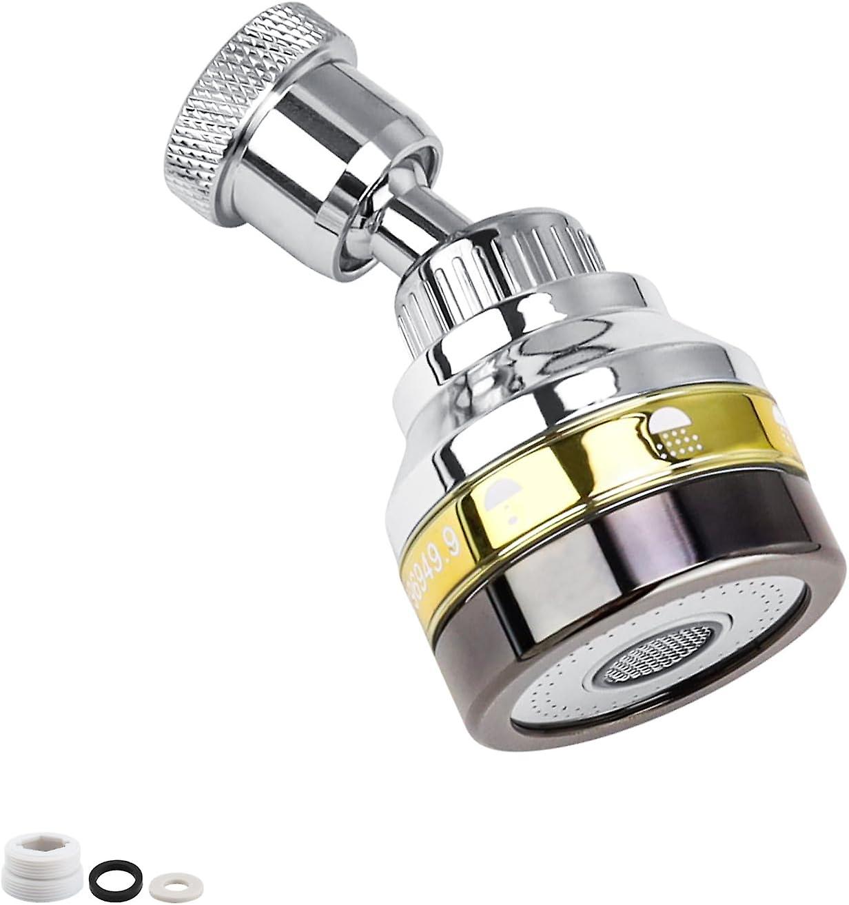 360 Degree Faucet Aerator, Water Saving Faucet Aerator, Water Saving Faucet Nozzle, Splash Resistant