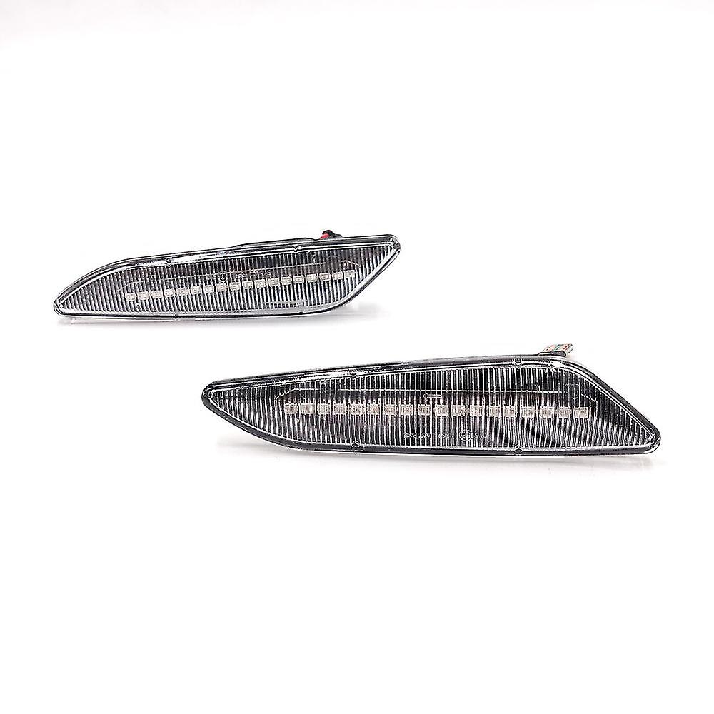 2Pcs LED Dynamic Side Marker Light Arrow Turn Signal Blinker Lamps For Alfa Romeo 156 147 For Fiat Tipo Lancia Delta 3 Ypsilon