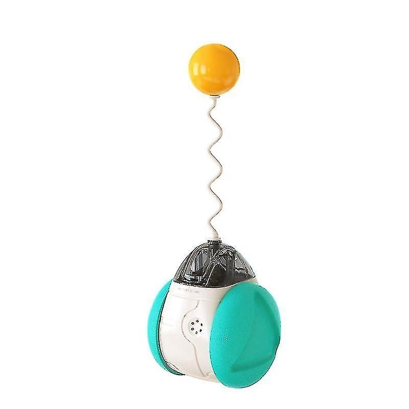 Cat Tumbler Toy Fun Gravity Balance Relieve Boredom With Catnip Ball Sound Roly-poly Toy Spinning Ba