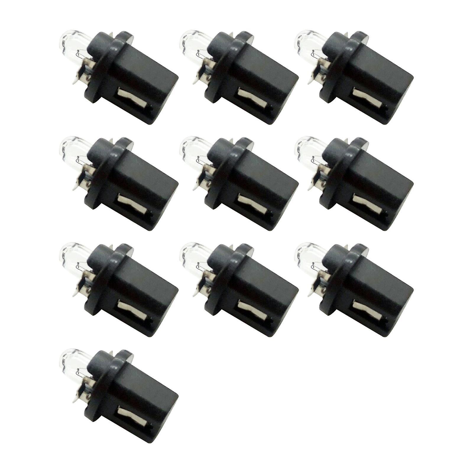 10 stykker instrumentbræt panel pærer 286T T5 B8.5D bil instrumentbræt panel pære