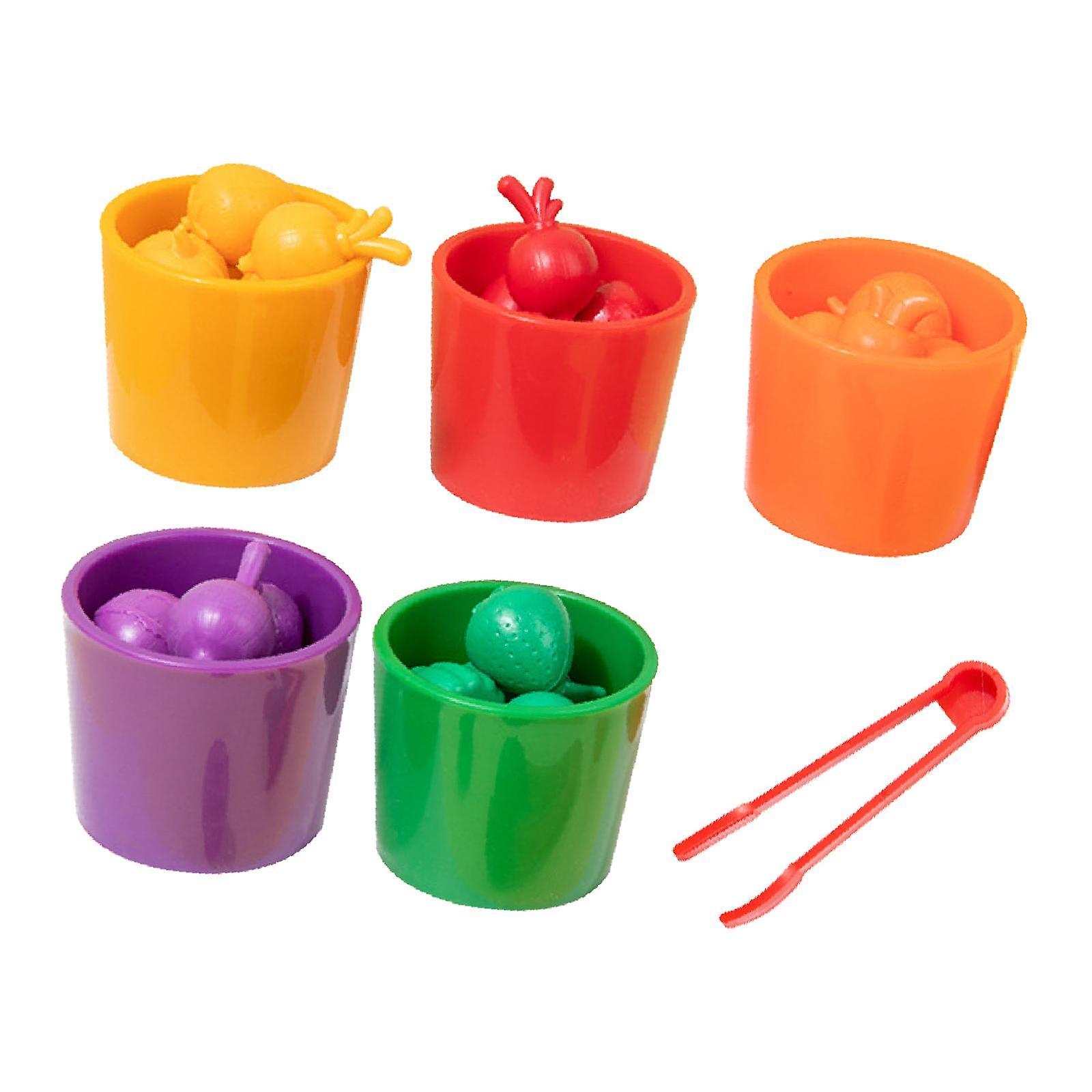 Color Sorting Toys Preschool Color Sorting Play Set for Interaction