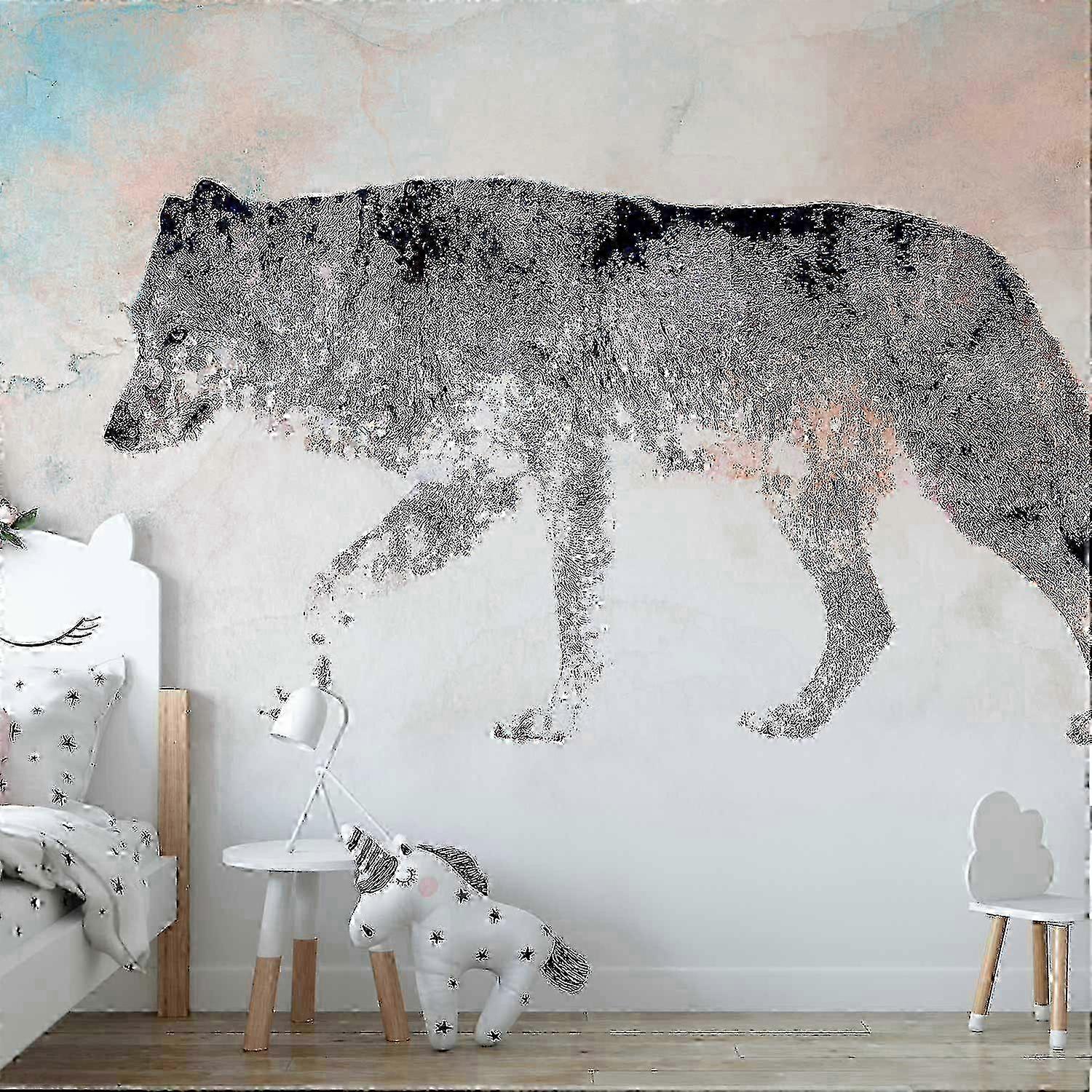 Wall Mural - Lonely Wolf