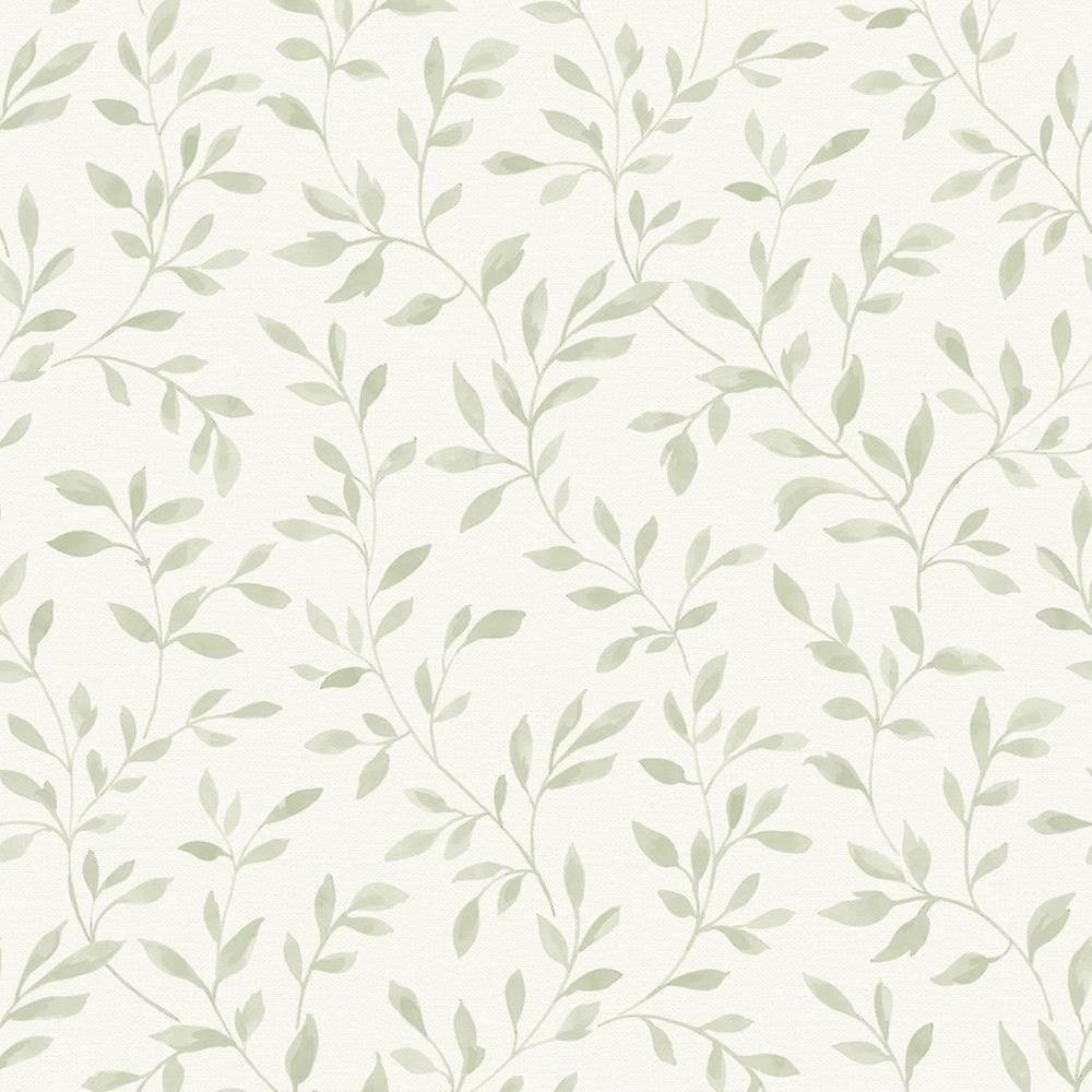 Grandeco Narine Sage Green Wallpaper
