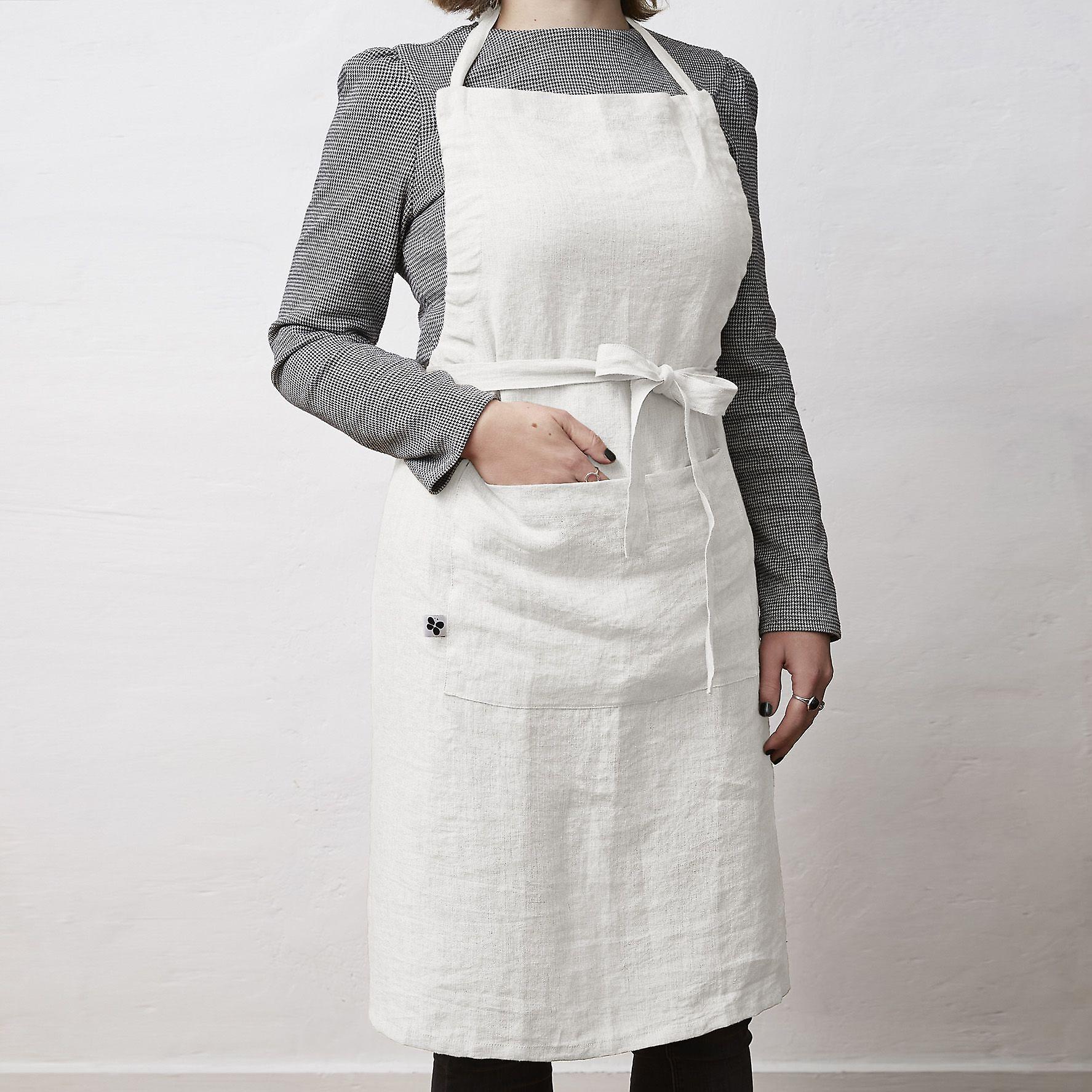 Apron 70 x 85 cm SOLINE Chalk