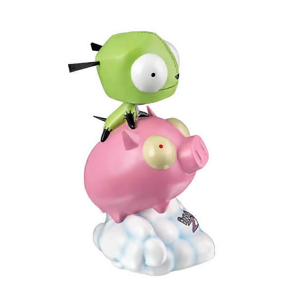 Ikon Collectables Invader Zim GIR on Pig 10" Exclusive Statue Figurine