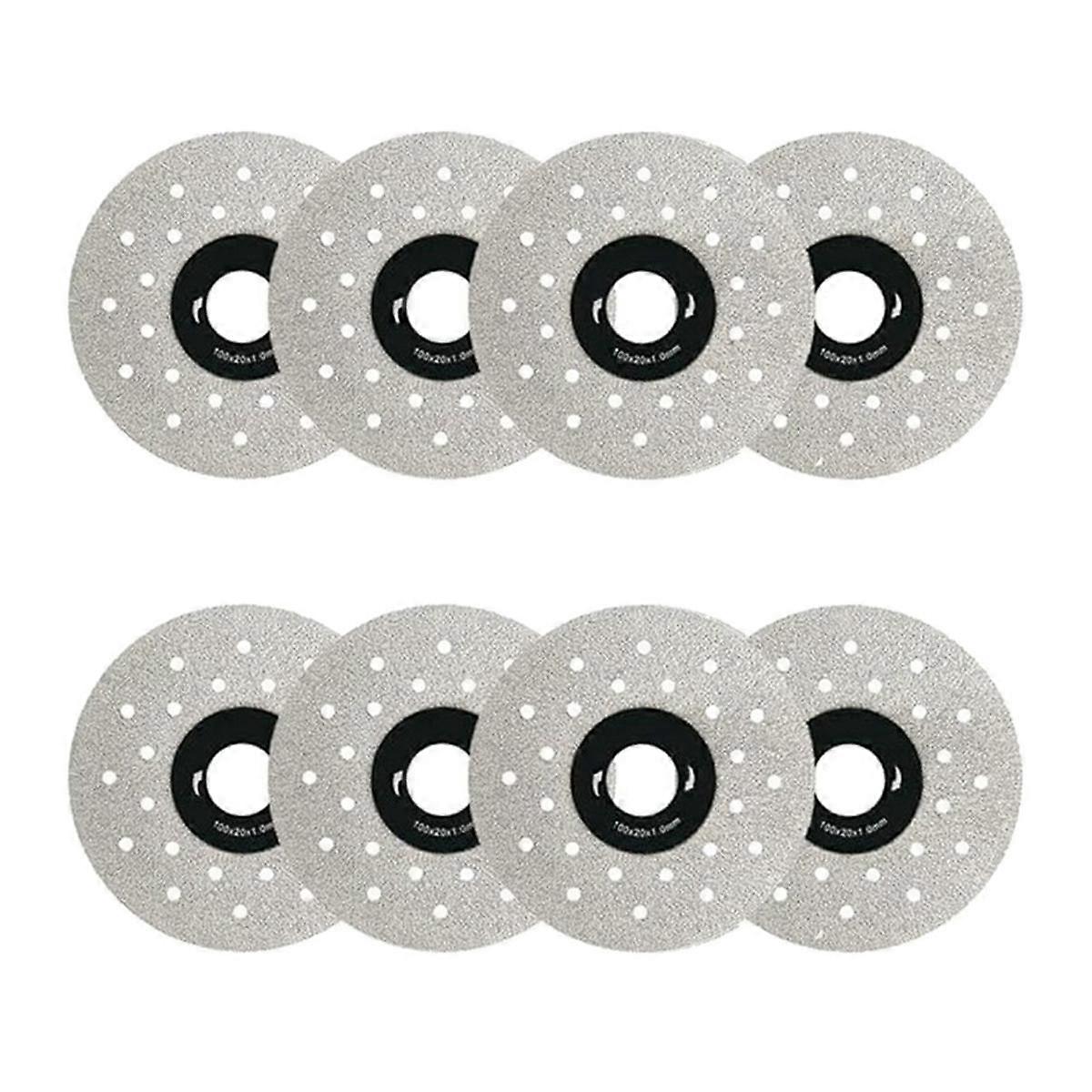 8pcs Porous Widened Cutting Blade,Discos Para Cortar, Indestructible Disc for Angle Grinder,Cutting Grinding Wheel Disc