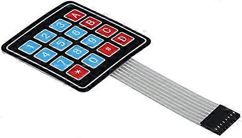 5 Pcs 4x4 Universal 16 Keypad Keypad for Arduino