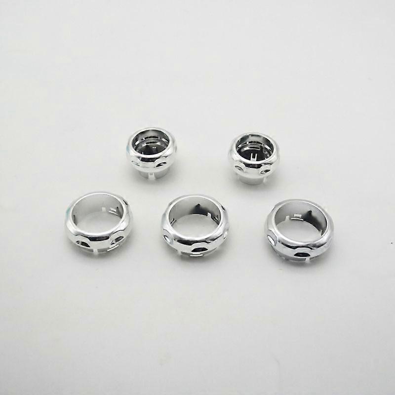 5Pcs/Set Car Dashboard Panel Volume Air Conditioner Knob Button Switch For Land Rover Range Rover Sport 10-13 / Discovery 4 LR4