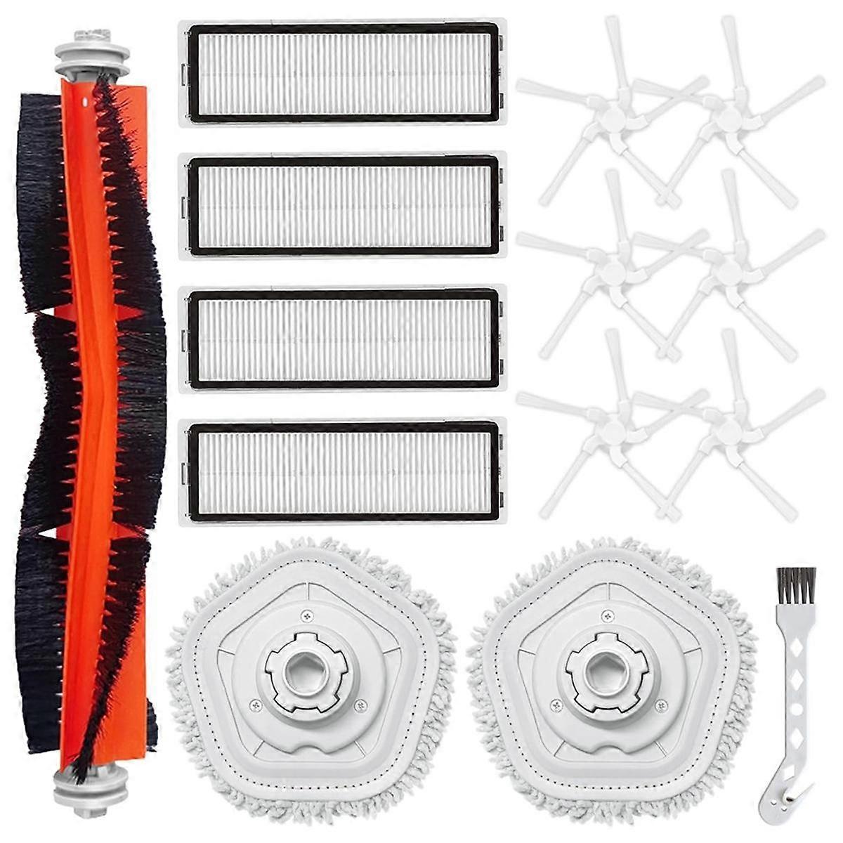 For W10/W10 Pro Robot Vacuum Cleaner Main Side Brush Hepa Filter Mop Cloth Replacement Parts