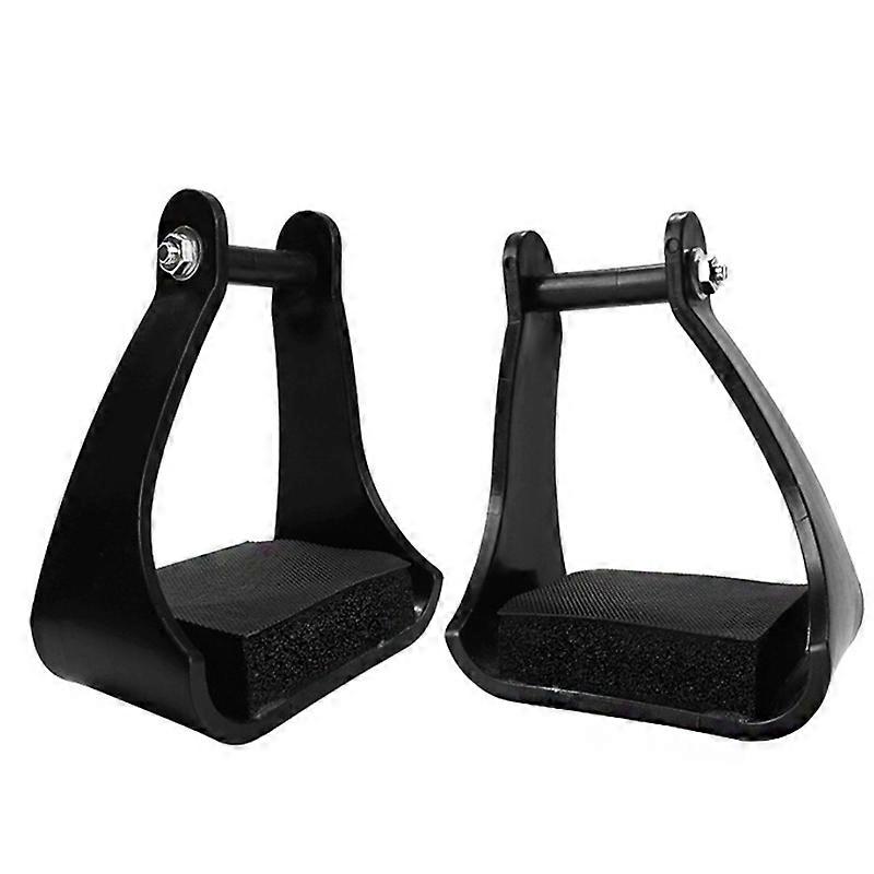 1 Pair Stirrups Tread Saddle-Mounted Tapered Equipment Saddle Horse Stirrup Equestrian Supplies