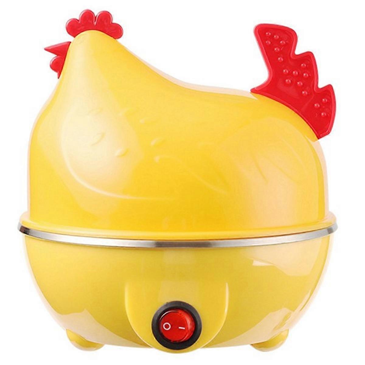 Multifunksjonell eggkoker, eggedamper, automatisk avslåing, multifunksjonell eggdamper, kokt egg US PLUG
