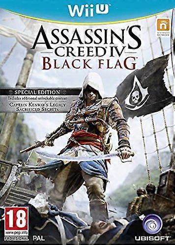 Ubisoft Assassins Creed IV (4) Black Flag - Wii U - PAL - New & Sealed