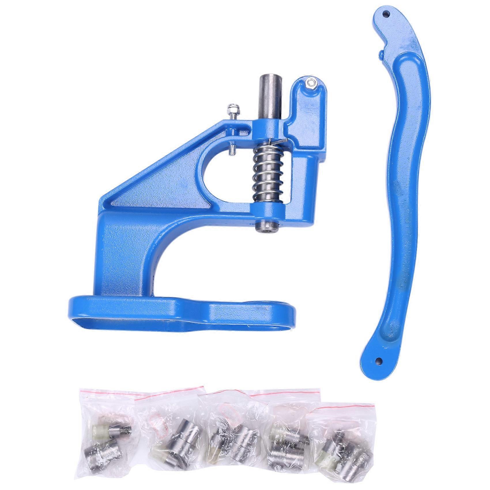 Hand Punch Press Machine for Grommet Dies or Double Cap Rivets Dies Mould Tool Snap Buttons Craft