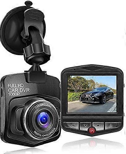 1080p Enhanced Car Dashboard Camera with Super Night Vision, Loop Recording, Parking Monitor and Motion Detection
