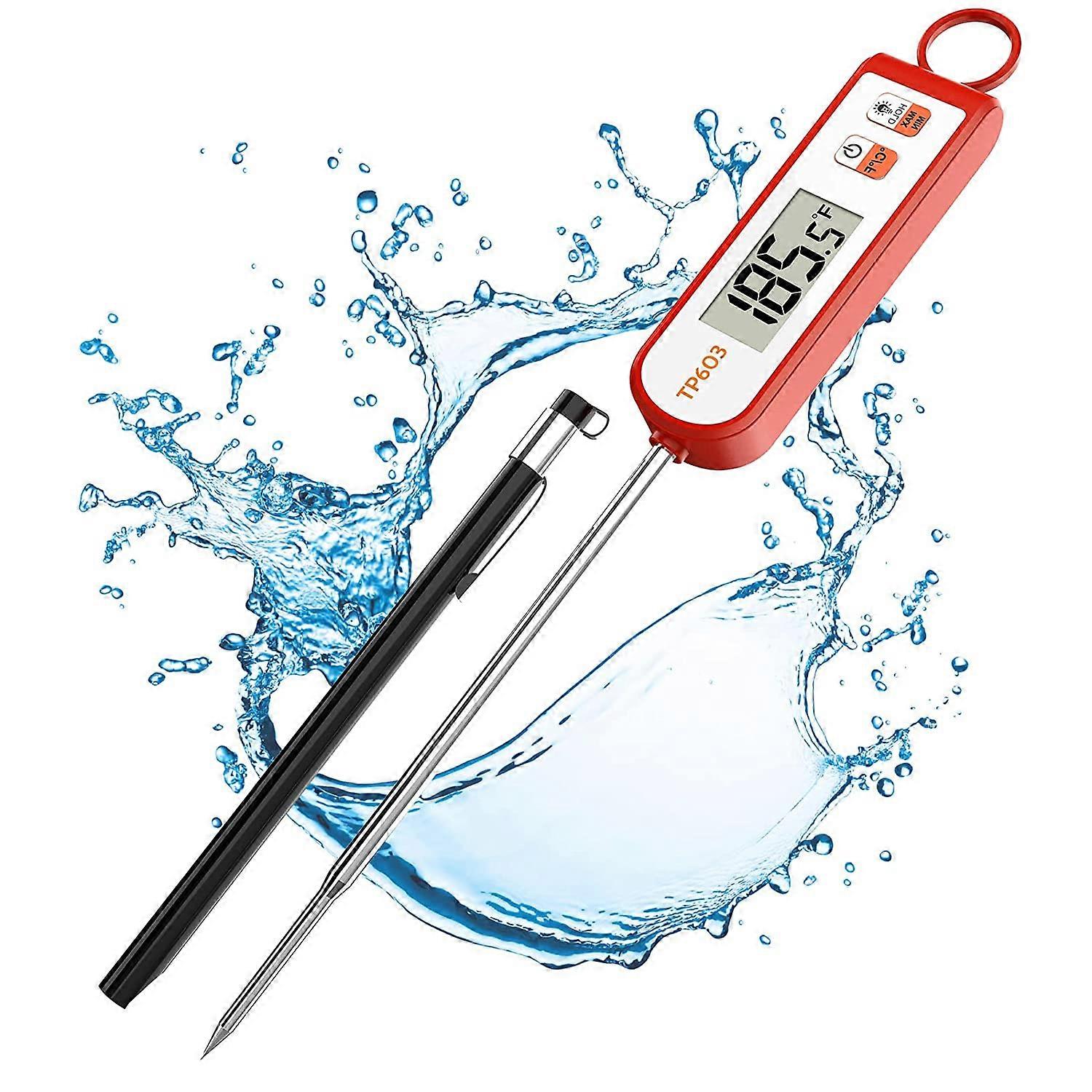 Instant Read Meat Thermometer Cooking Thermometer with Fahrenheit/Celsius(/)