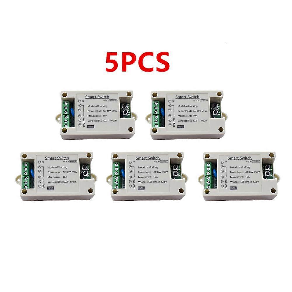 2CH Wifi Smart Garagentor Opener Controller AC 85V 110V 220V 230V 10A Smart Home Switch Modul RF Empfänger