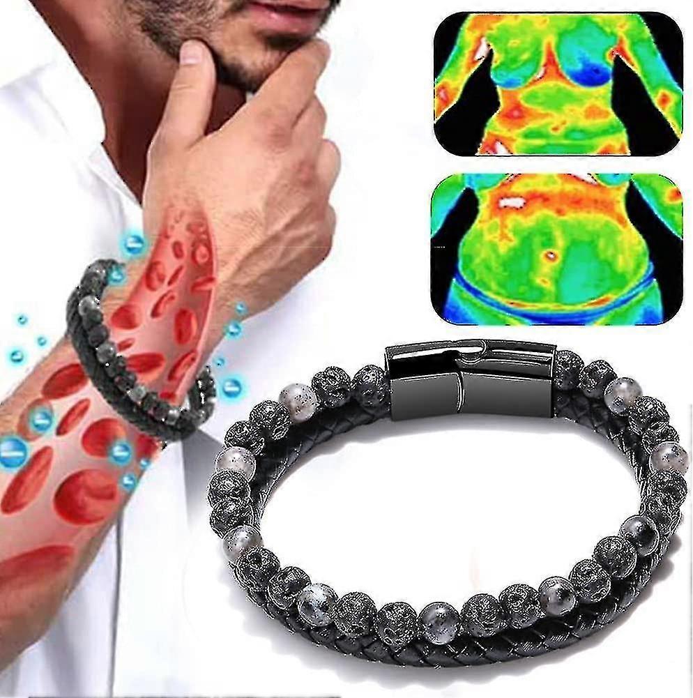 Beaded bracelet, titanium ion bracelet 1PCS