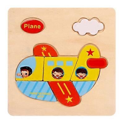 Baby Wooden Puzzle Toys For Toddlers Developing Jigsaw Early Educational Kids Toys For Children Game Cartoon Animal Gift 3 Years - Puzzles