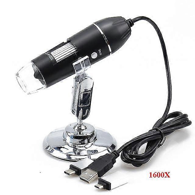 professional hd digital microscope 500x 1000x 1600x usb digital microscope magnifier 8 led magnifier repair tool microscopes