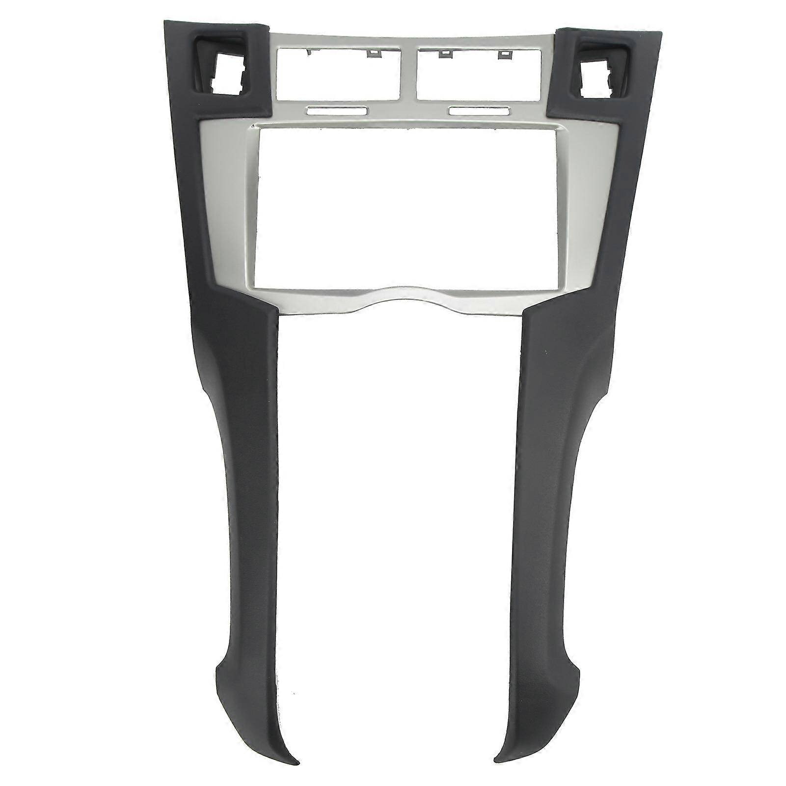 2Din Auto Fascia Stereo Cruscotto Radio Telaio Pannello di Ricambio per Yaris Vitz Platz 2005-2011