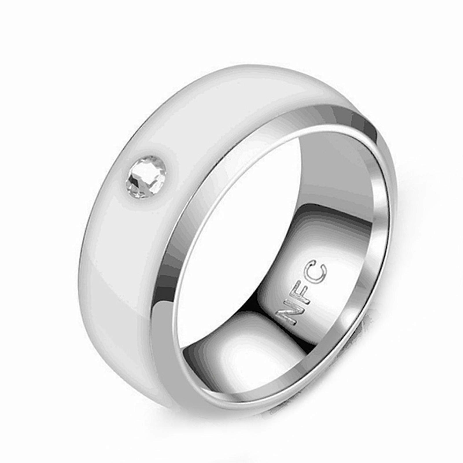 Smart Ring Wearable Technology Waterproof Unisex NFC Phone Smart Accessories for Couples