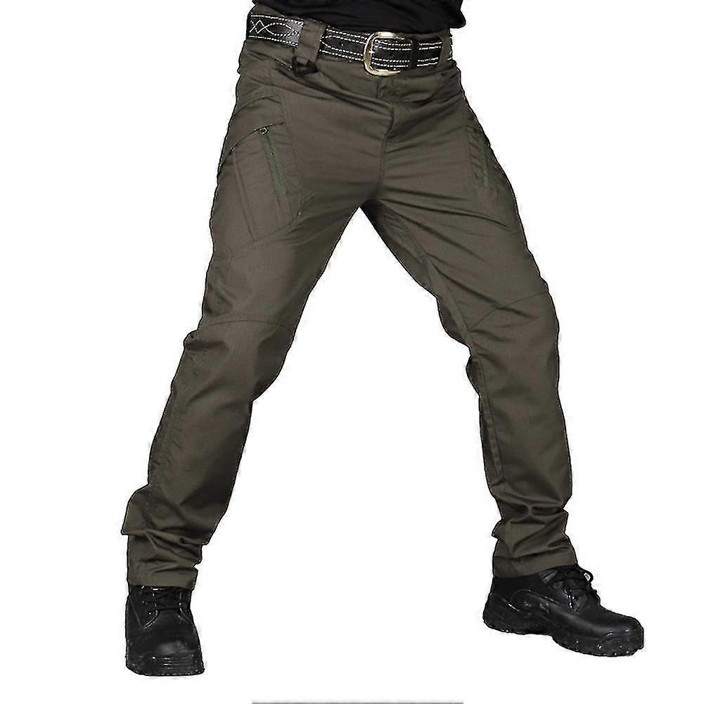Men's Tactical Cargo Pants – Waterproof Hiking & Work Trousers (Multiple Colors, Sizes M-XXXXL)