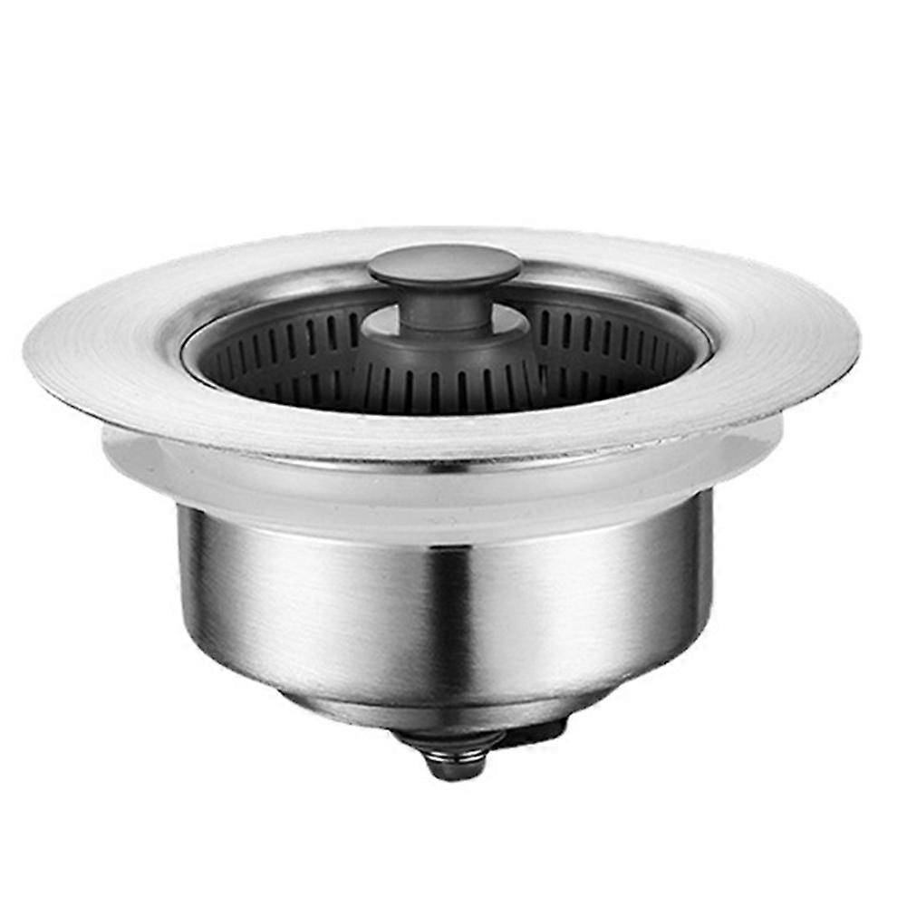 Rustfrit stål køkkenvask filter Multi-hul vask sil prop vask vask tilbehør