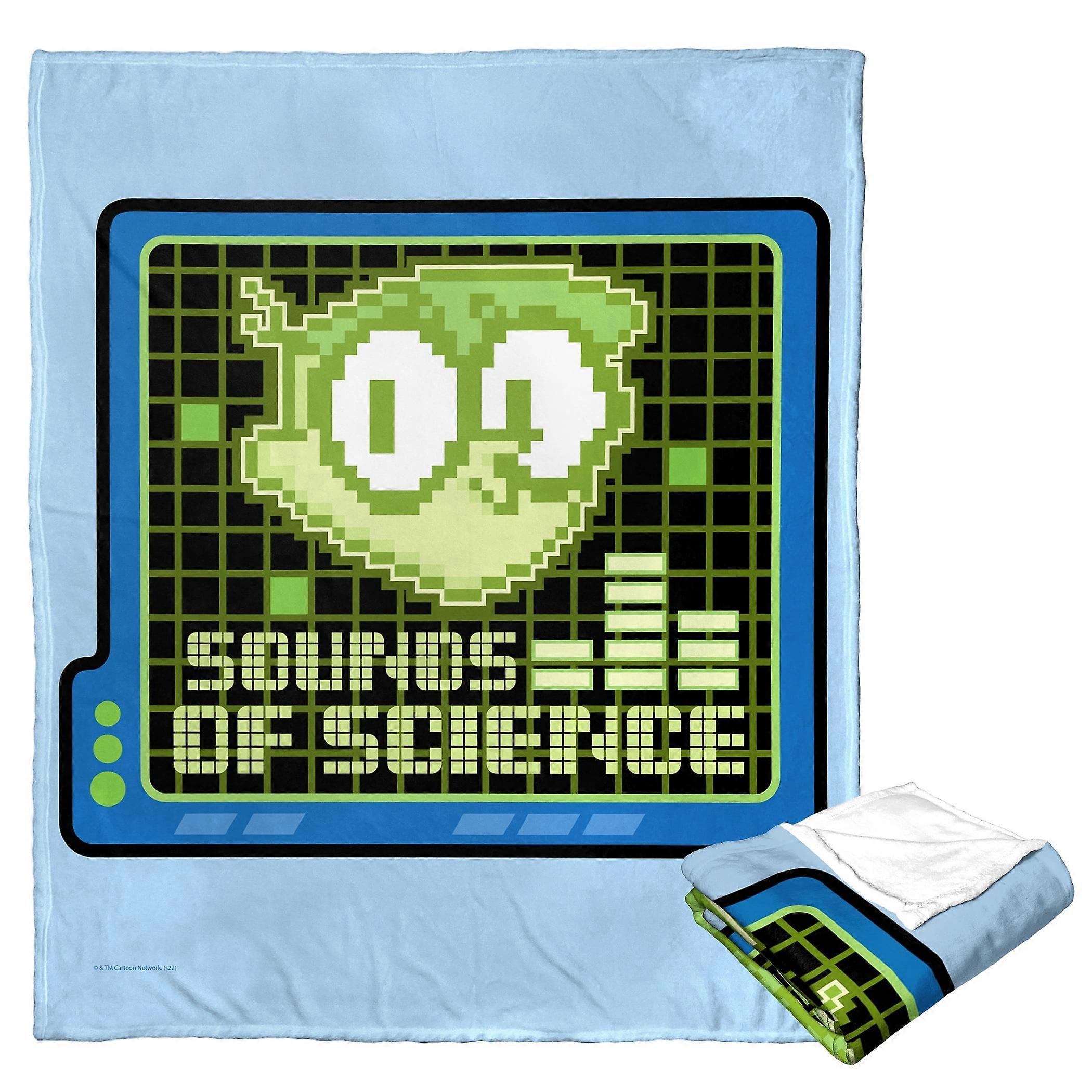 Cobertor de Toque de Seda do Laboratório de Dexter do Cartoon Network, , Sons da Ciência-UJKI101