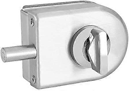 ZK-Simple semi-circle open frameless stainless steel glass anti-theft device with on/off key for home hotel office bathroom