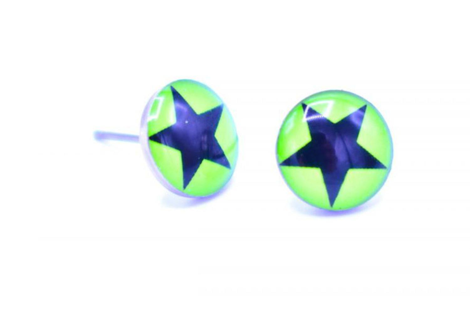 Star earrings