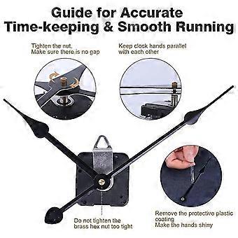 Mouvement De L'horloge à Couple Élevé Mécanisme De Remplacement Avec Aiguilles De Lhorloge Pour Ajustement Des Cadrans Jusqua 22 Cm2pcs 91652223