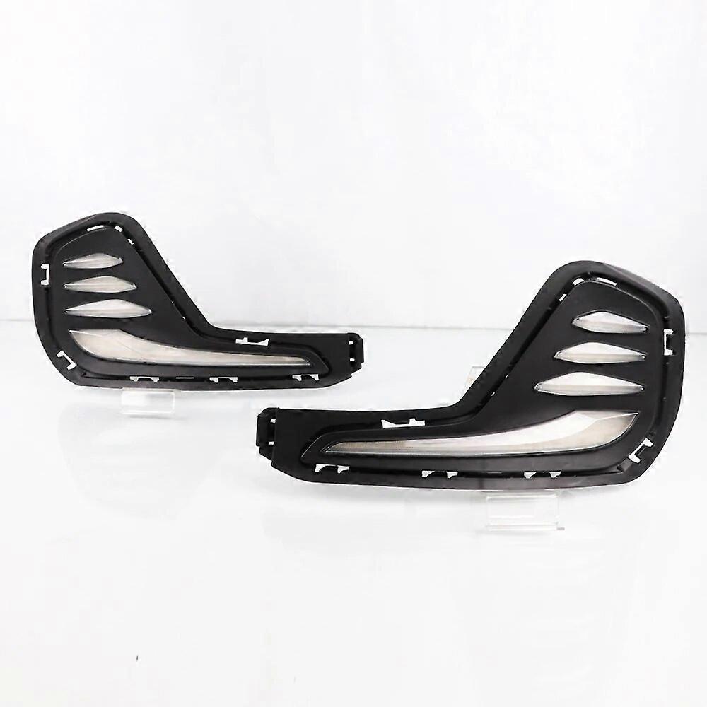 CSCSNL 1 Pair Car LED DRL Daytime Running Lights Turn Signal Fog Lamp Cover Car Styling For Chevrolet Cavalier 2020 2021 2022
