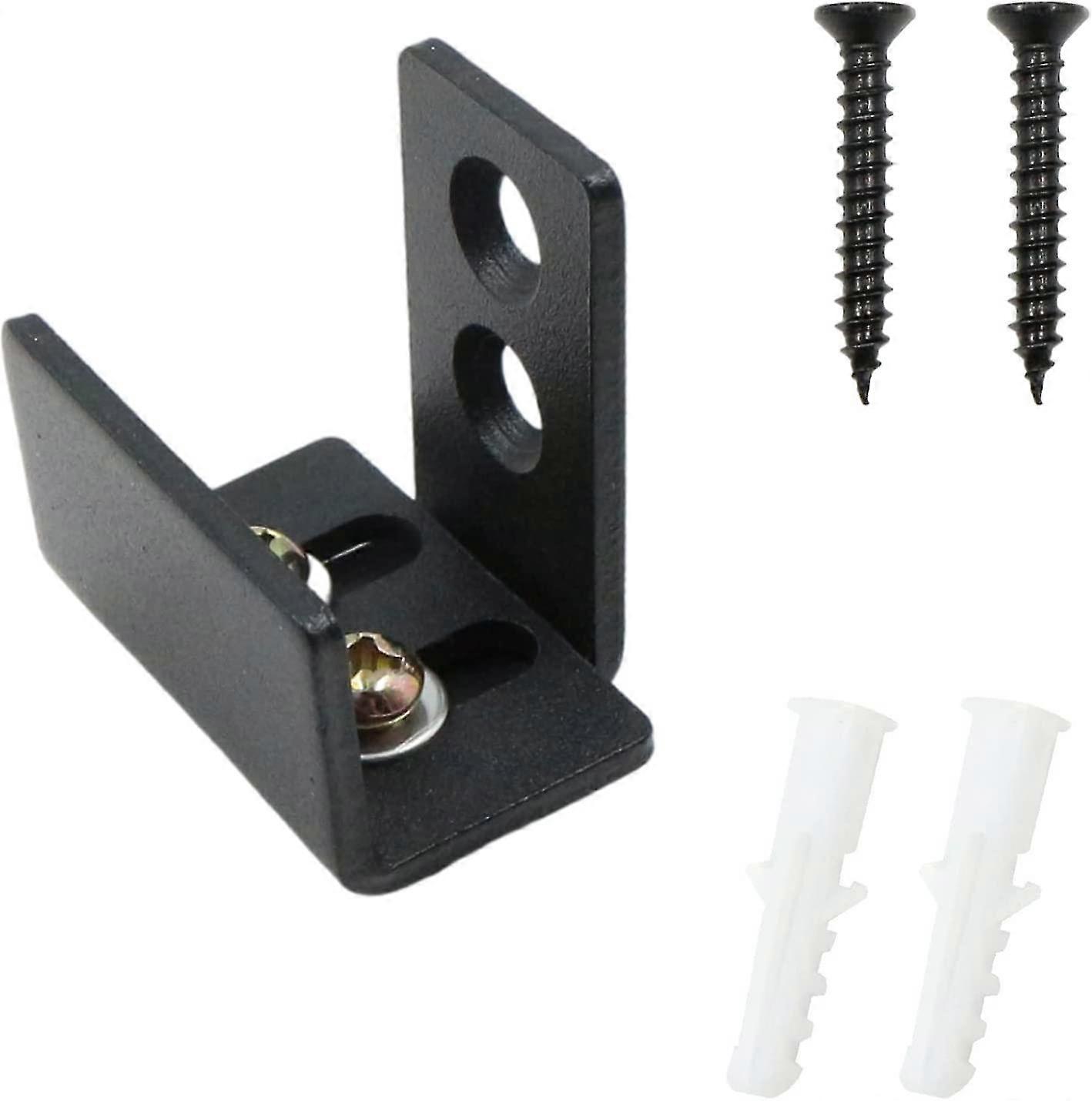 Adjustable Bottom Rail - Black Carbon Steel Hardware